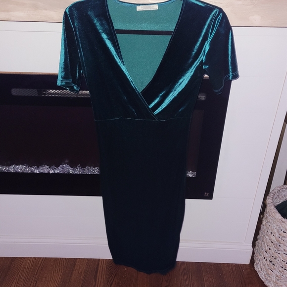 Zara Dresses & Skirts - Zara crushed velvet dress